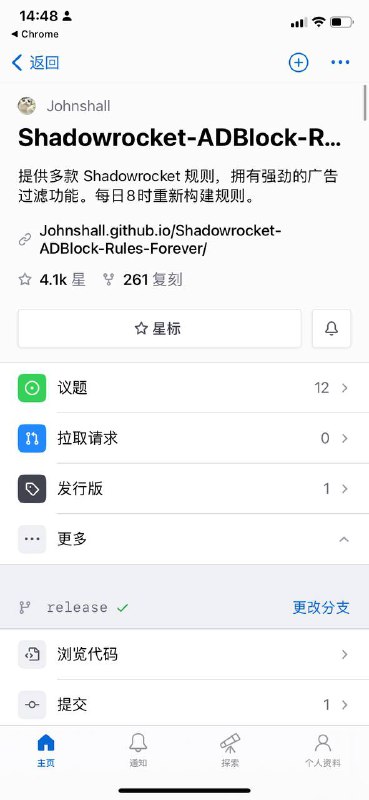 用小火箭进行过滤广告，多种规则合集～